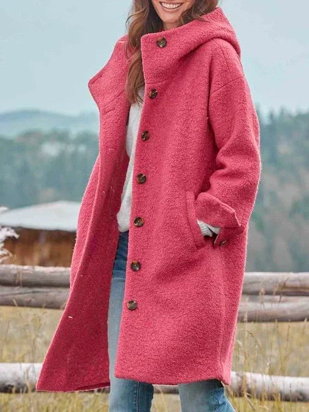 Alexandra | Cozy Hooded Coat