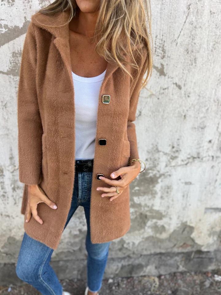 Pauline | Cozy Teddy Coat