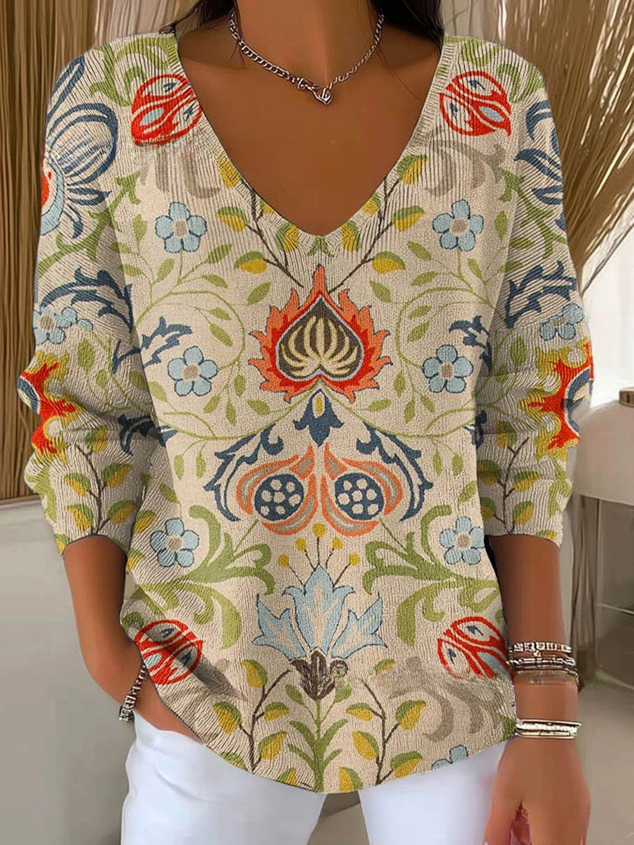 Margaux | Elegant Bloom Blouse