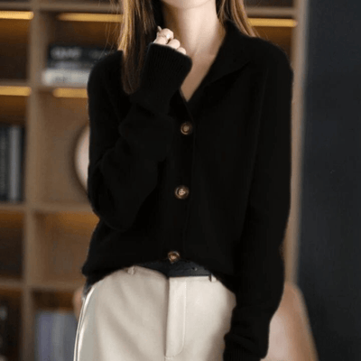 Annie | Knit Cashmere Sweater
