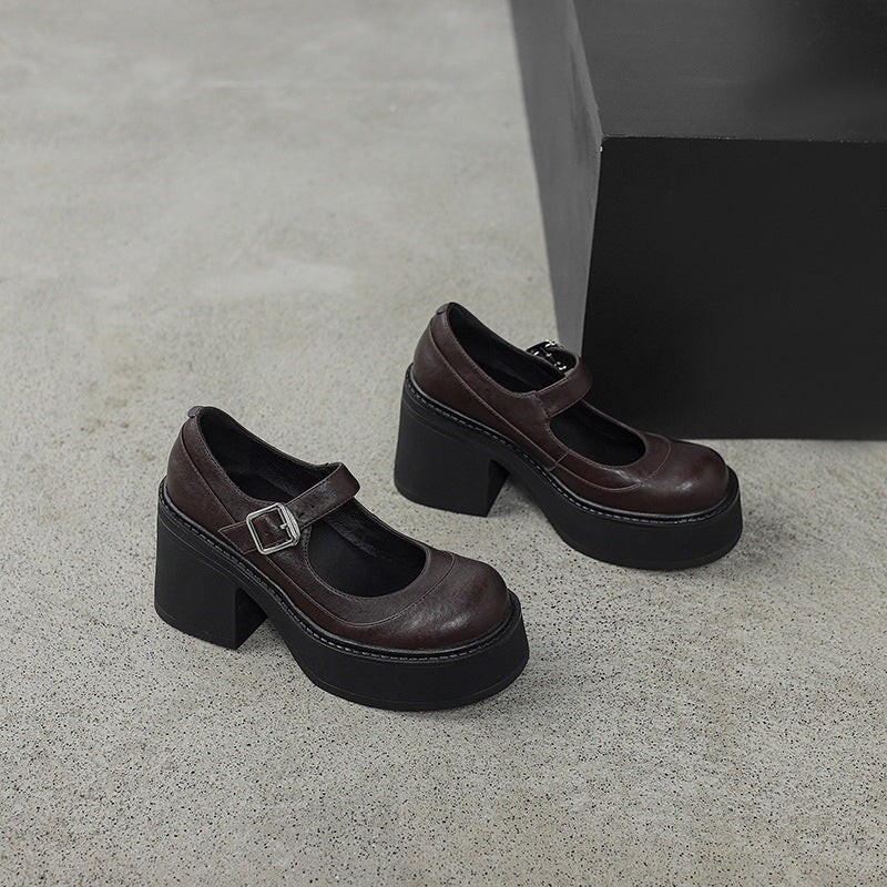 Kiana | Retro Mary Jane Heels