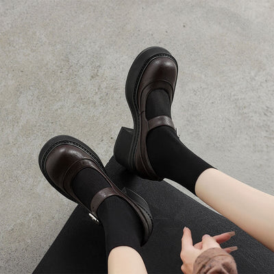 Kiana | Retro Mary Jane Heels