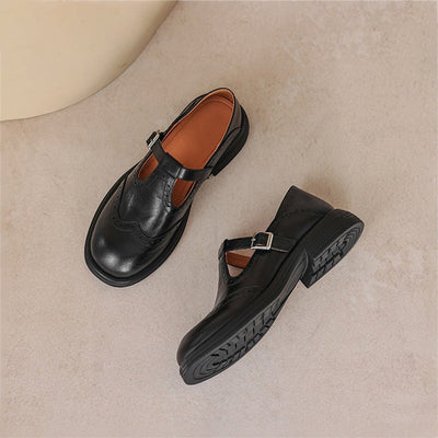 Thea | Vintage Brogue Mary Janes