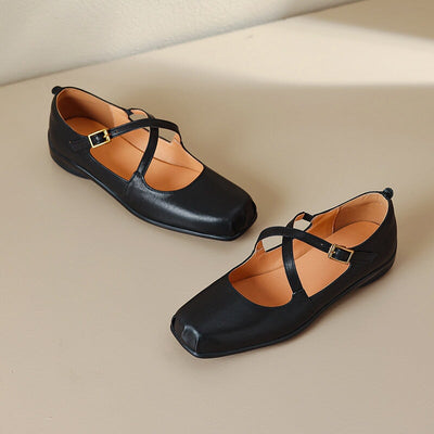 Colleen | Artistic Cross-Strap Flats