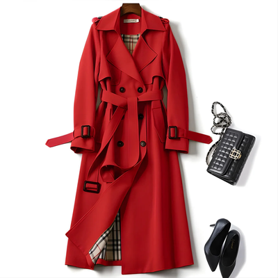 Odette | Elegant Long Trench Coat