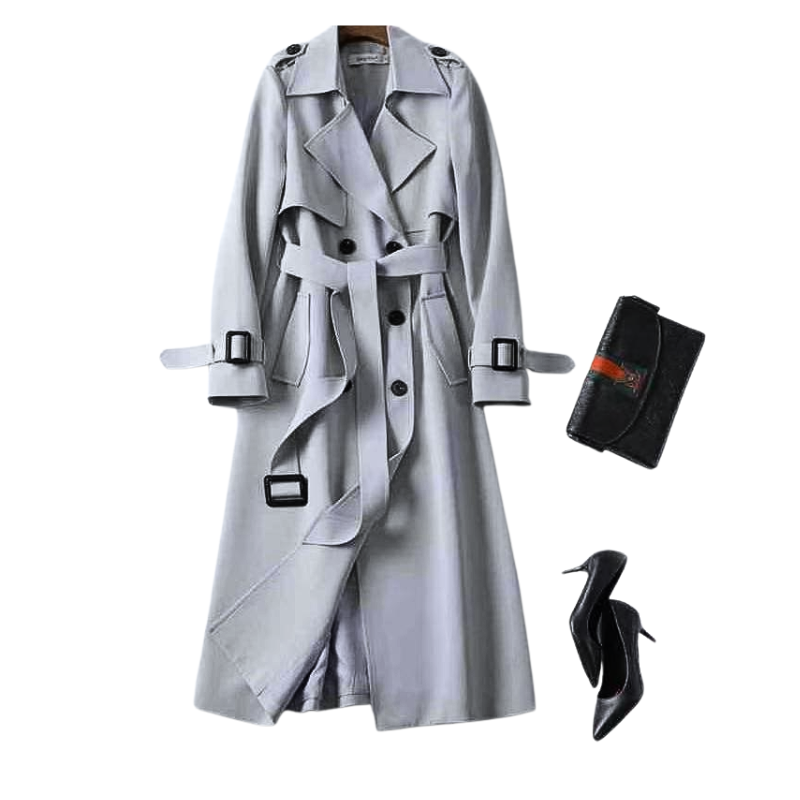 Odette | Elegant Long Trench Coat