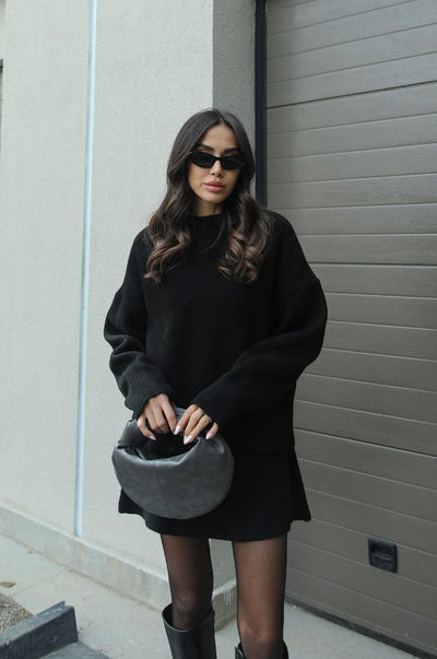 Iris | Knit Sweater & Skirt Set