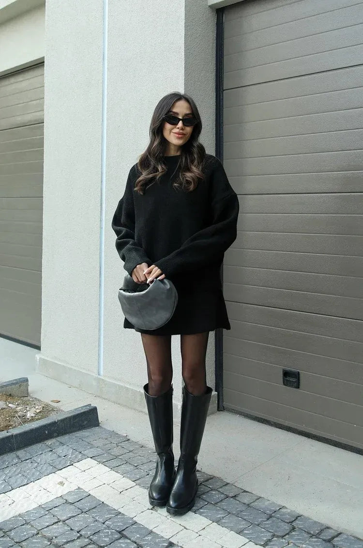 Charlotte | Knit Sweater & Skirt Set