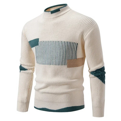 Jacob | Geometric Knit Sweater