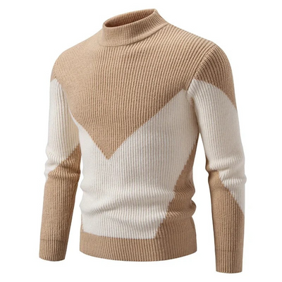 Jacob | Geometric Knit Sweater