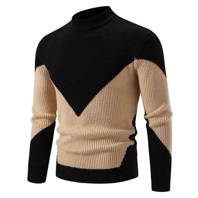 Jacob | Geometric Knit Sweater