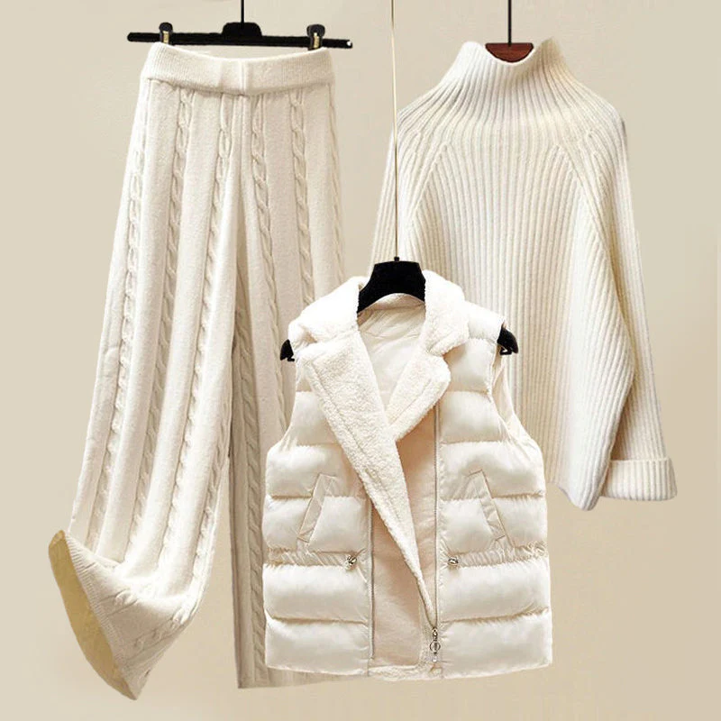 Kehlani | Winter Knit Vest Set