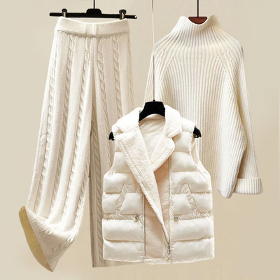 Kehlani | Winter Knit Vest Set