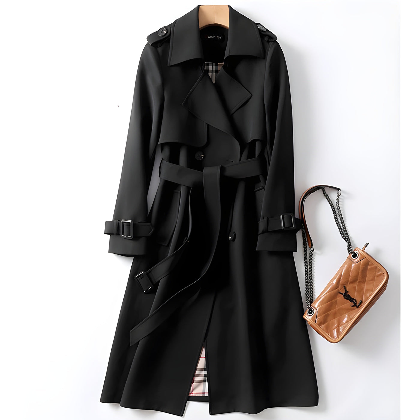 Odette | Elegant Long Trench Coat
